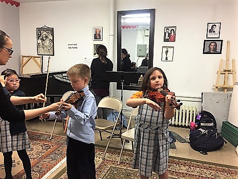 Violin Lesson in NYC